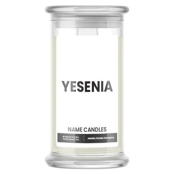 YESENIA Name Candles