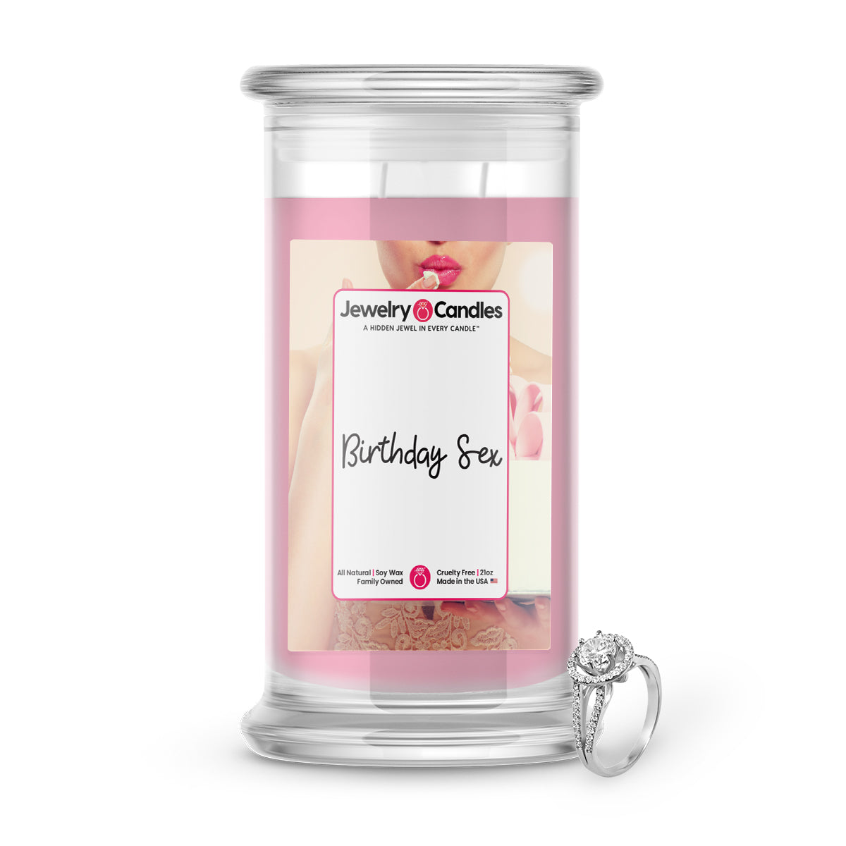 Birthday Sex Jewelry Candle