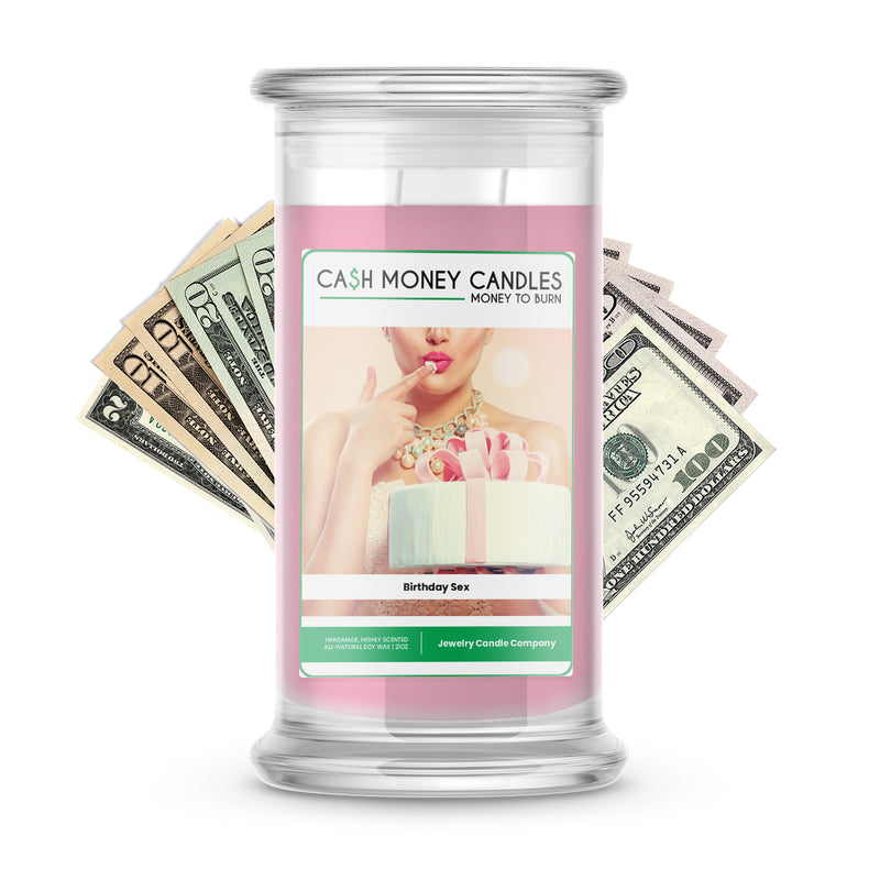 Birthday Sex Cash Candle