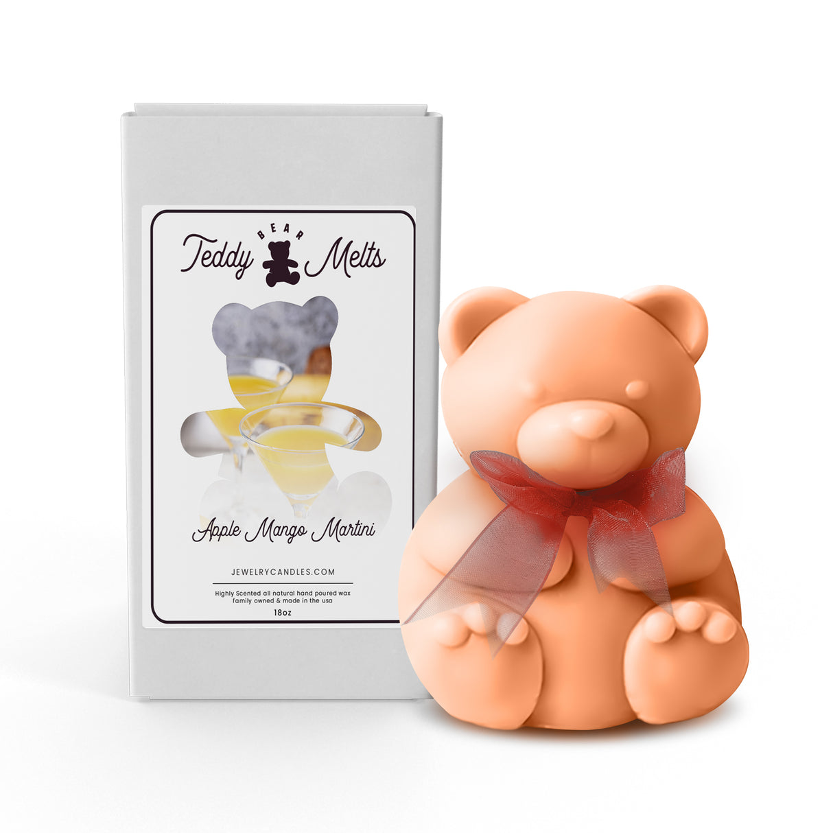 Apple Mango Martini GIANT Teddy Bear Wax Melts