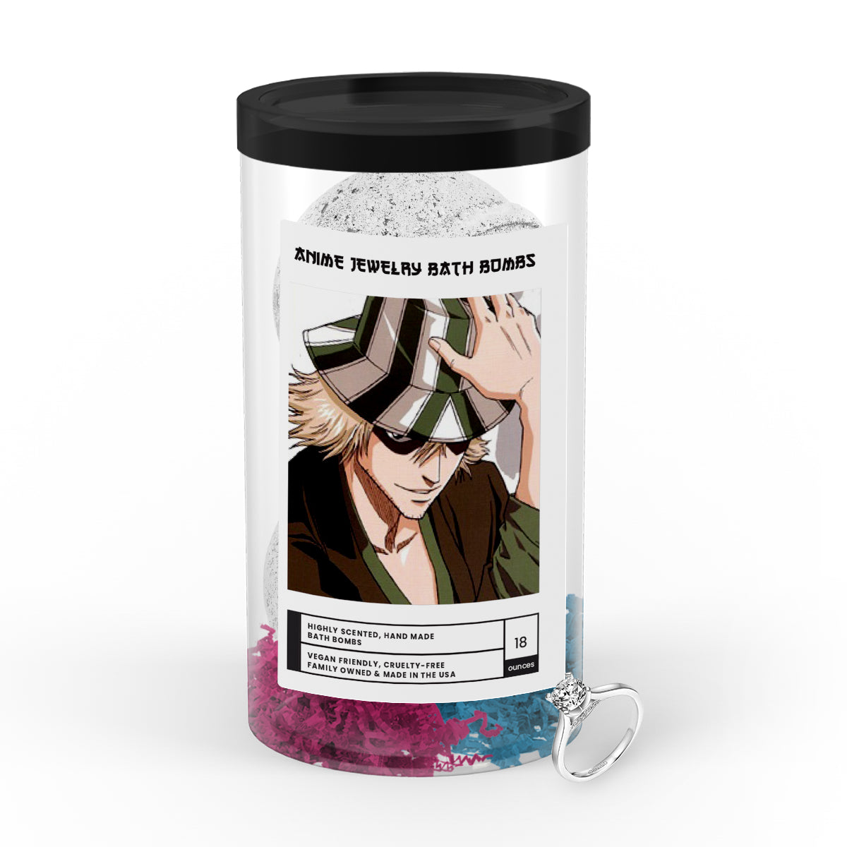 Urahara, Kisuke (浦原 喜助) | Anime Jewelry Bath Bombs