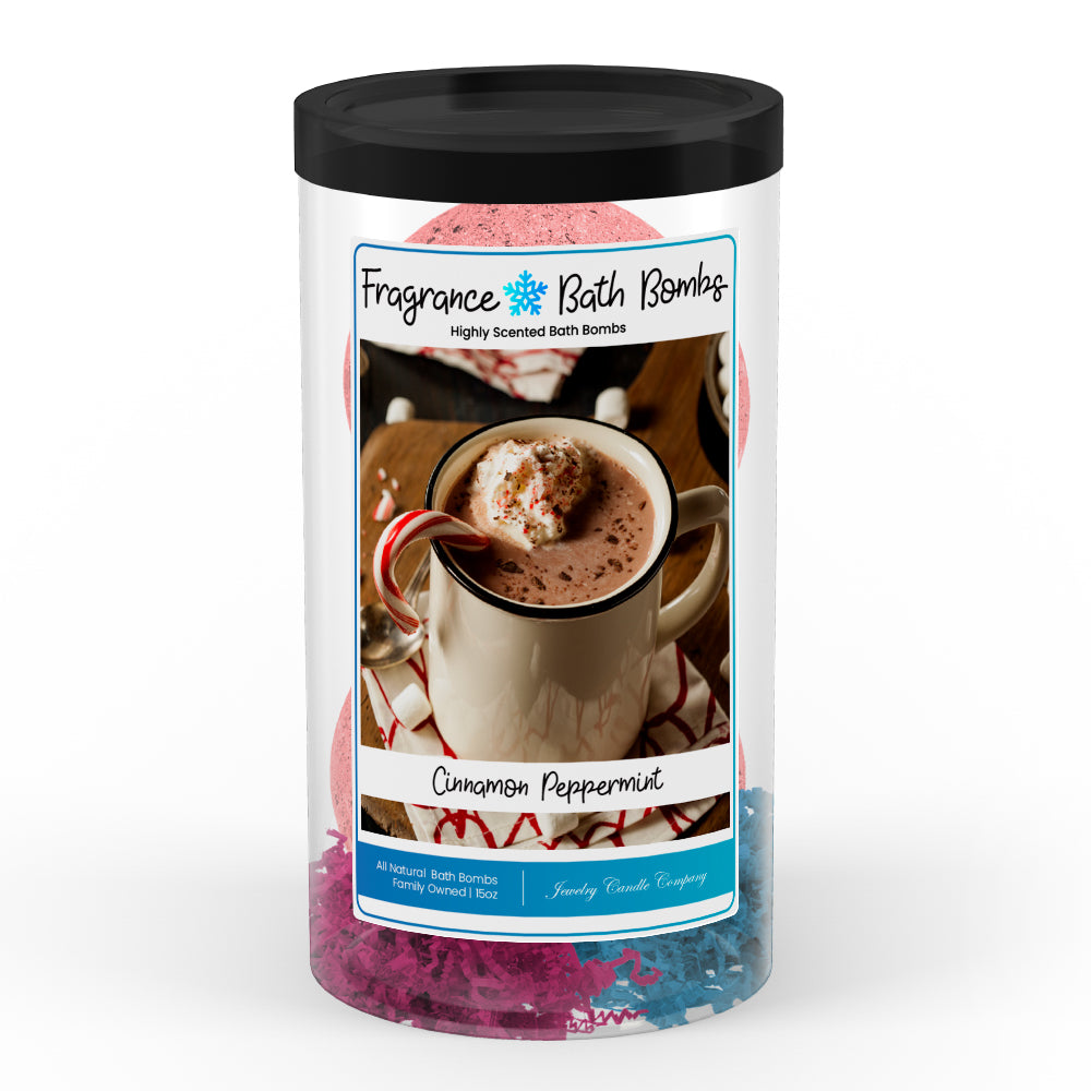 Cinnamon Peppermint Fragrance Bath Bombs