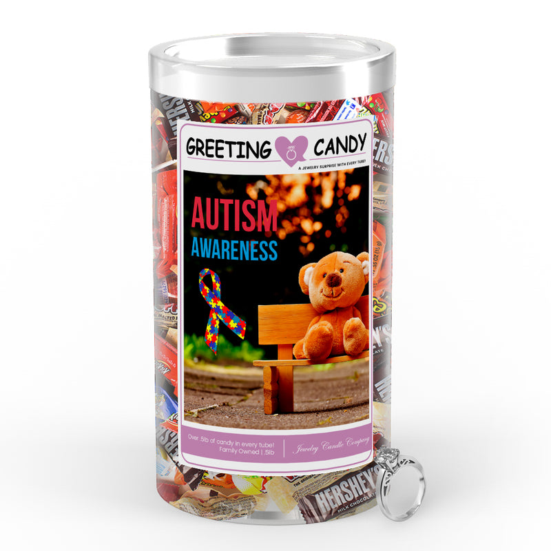 Autism Awareness Greetings Candy