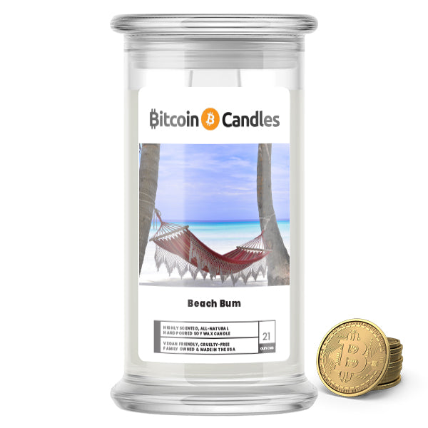 Beach Bum Bitcoin Candles