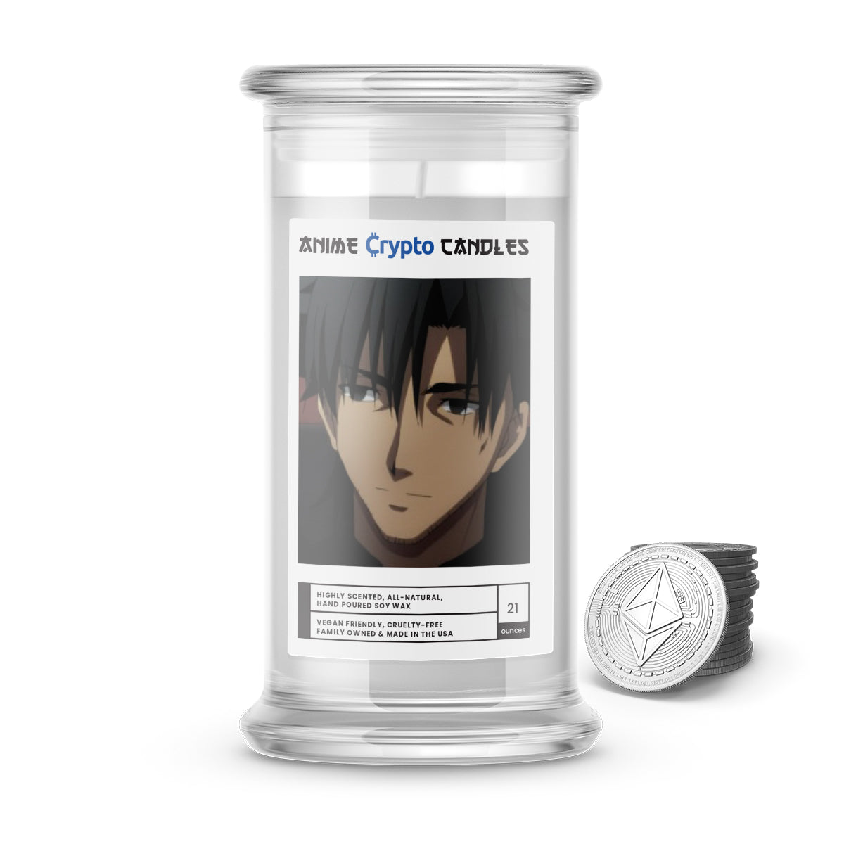 Emiya, Kiritsugu (衛宮 切嗣) - Crypto Anime Candles