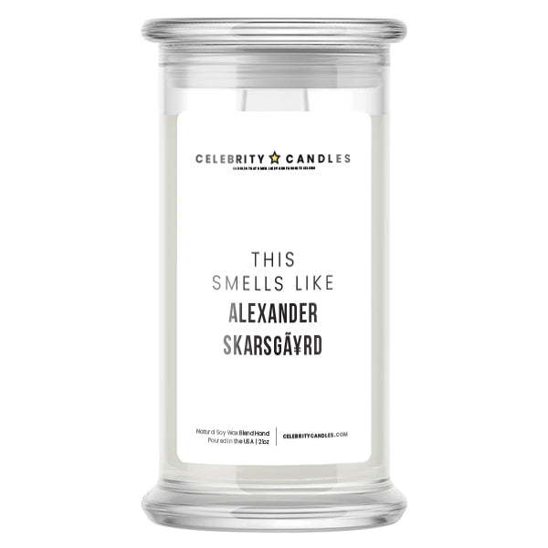Smells Like Alexander Skarsgayrd Candle | Celebrity Candles | Celebrity Gifts