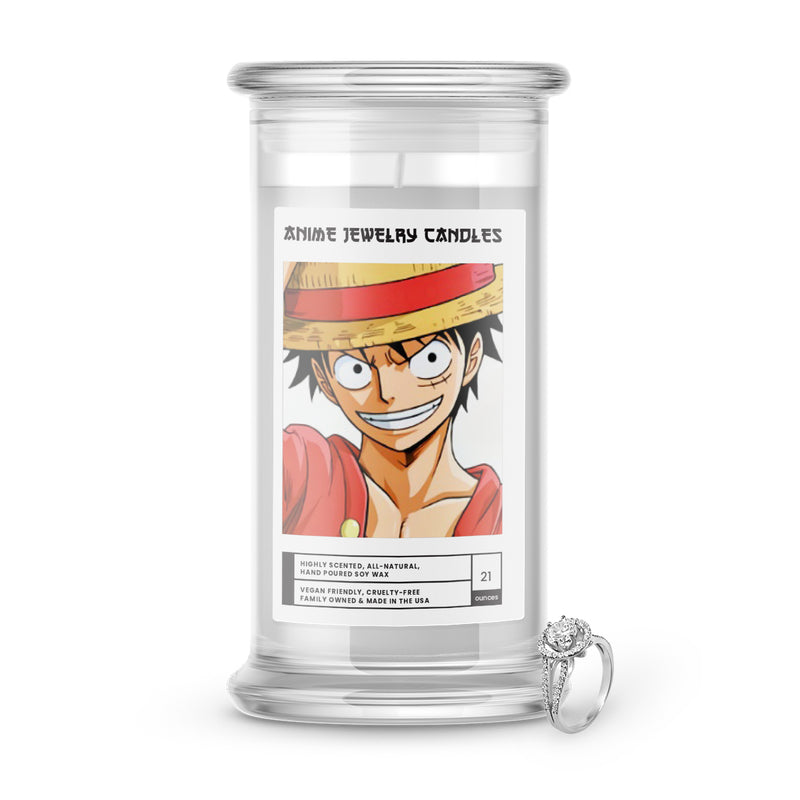 Monkey D., Luffy | Anime Jewelry Candles