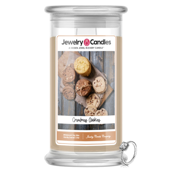 Grandmas Cookies Jewelry Candle