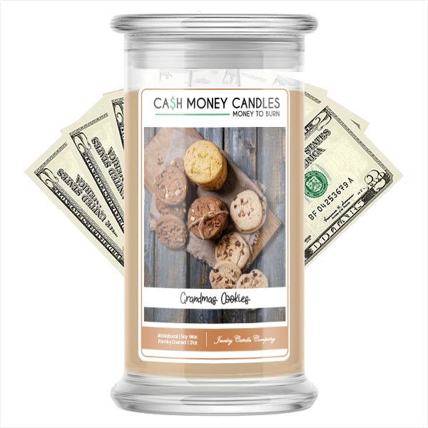Grandma's Cookies Cash Money Candle