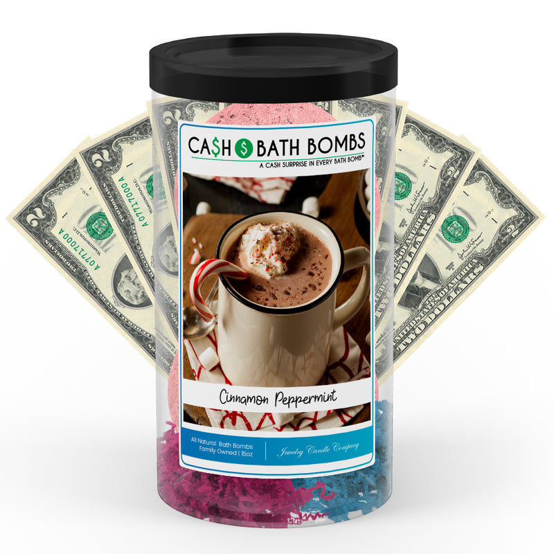 Cinnamon Peppermint Cash Bath Bombs
