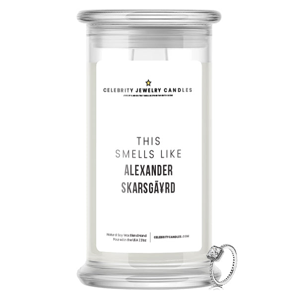 Smells Like Alexander Skarsgayrd Jewelry Candle | Celebrity Jewelry Candles