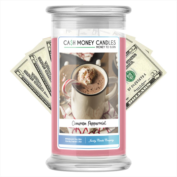 Cinnamon Peppermint Cash Money Candle