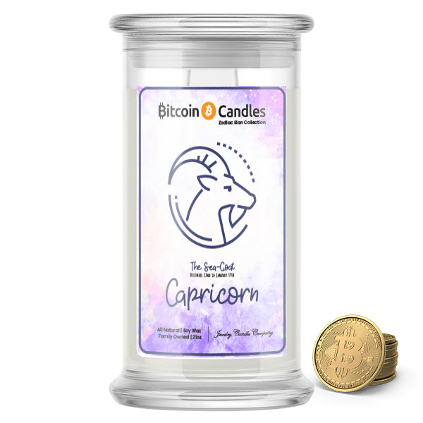 Capricorn Zodiac Bitcoin Candles