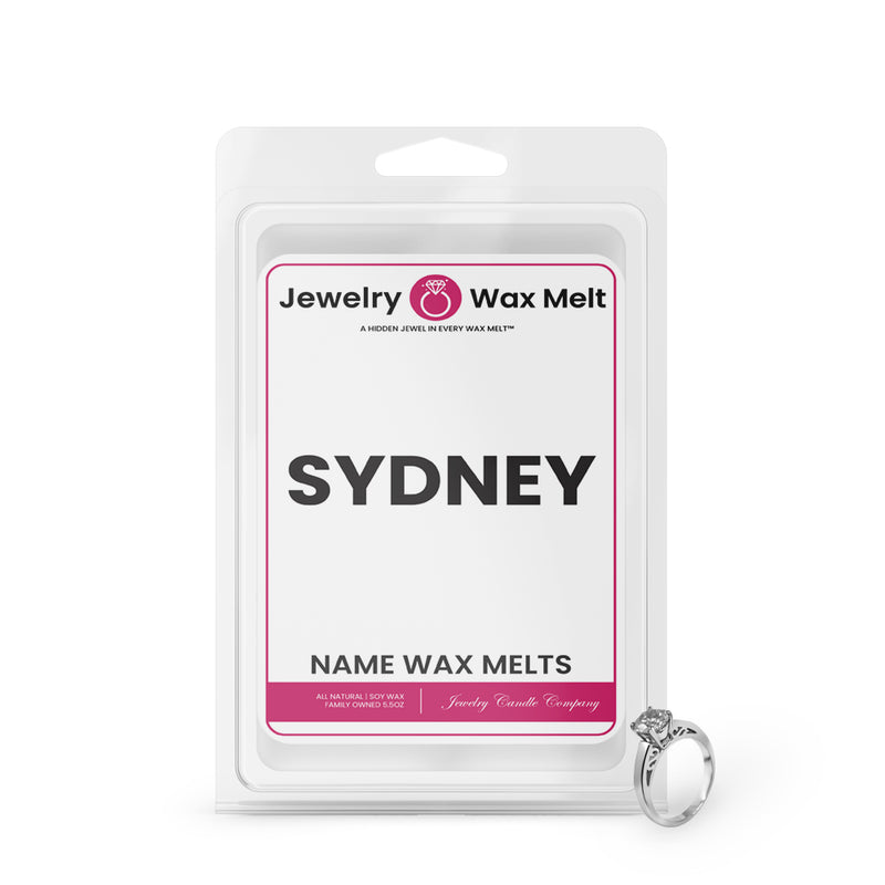SYDNEY Name Jewelry Wax Melts
