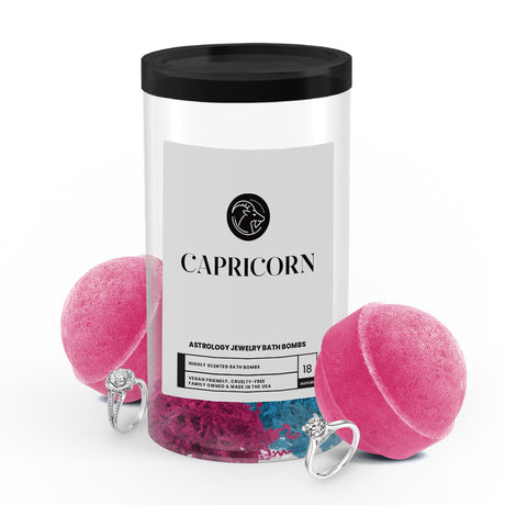 Capricorn Astrology Jewelry Bath Bombs