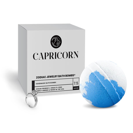 Capricorn Zodiac Jewelry Bath Bomb