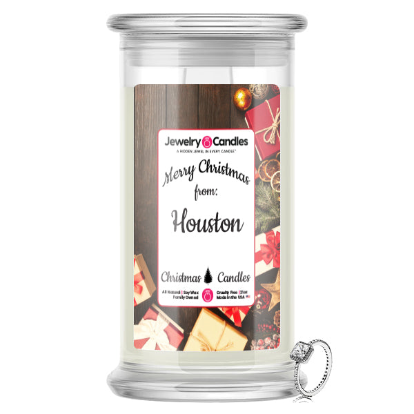 Merry Christmas From HOUSTON Jewelry Candles