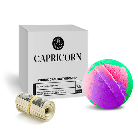 Capricorn Zodiac Cash Bath Bomb