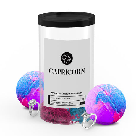 Capricorn Astrology Jewelry Bath Bombs