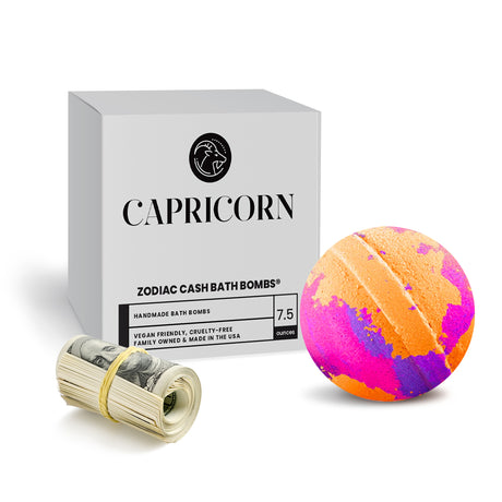 Capricorn Zodiac Cash Bath Bomb