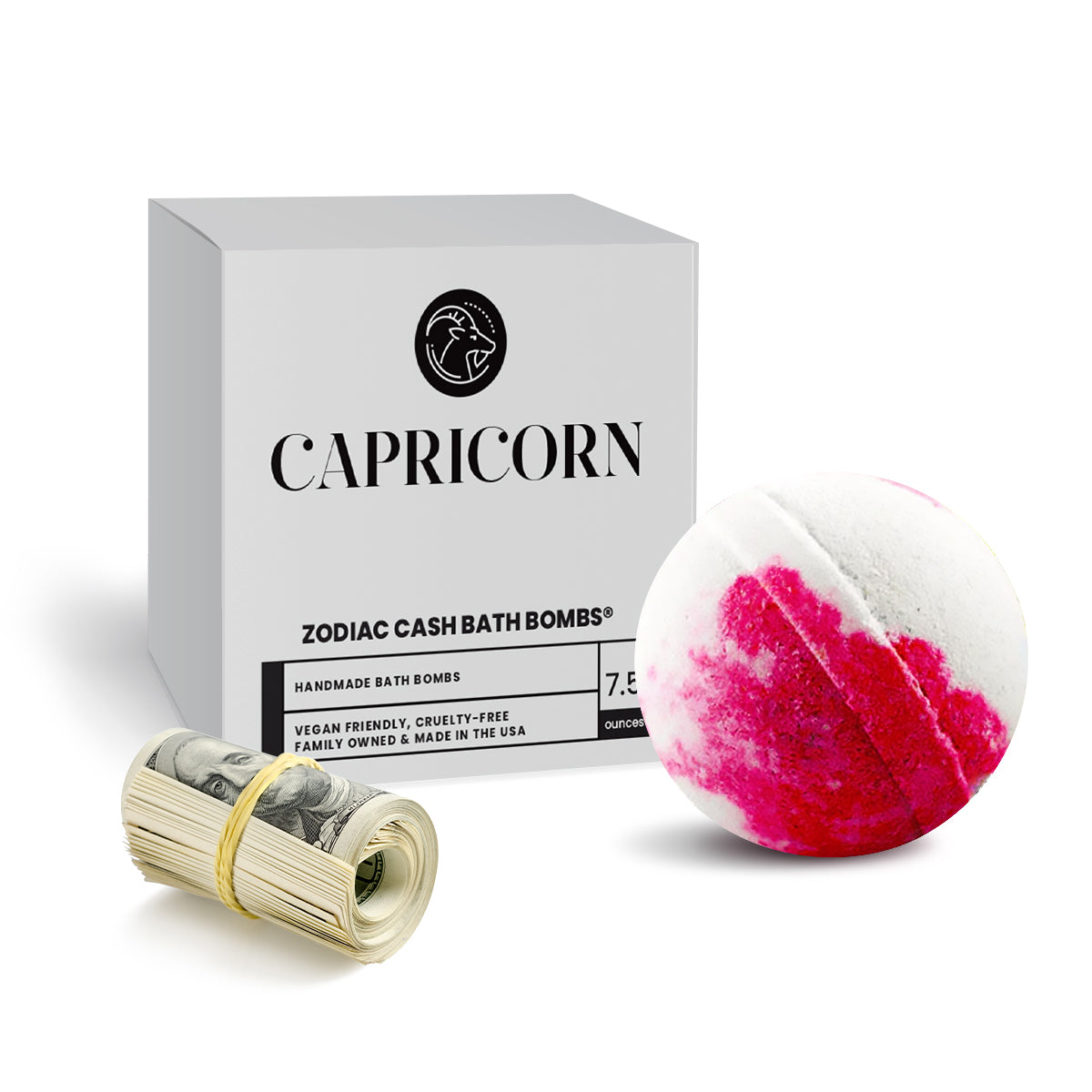 Capricorn Zodiac Cash Bath Bomb