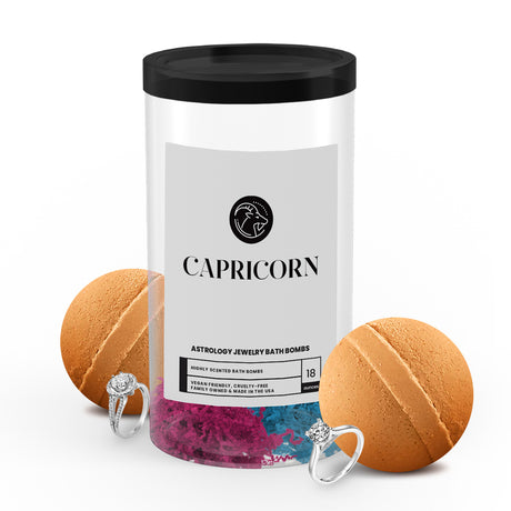 Capricorn Astrology Jewelry Bath Bombs