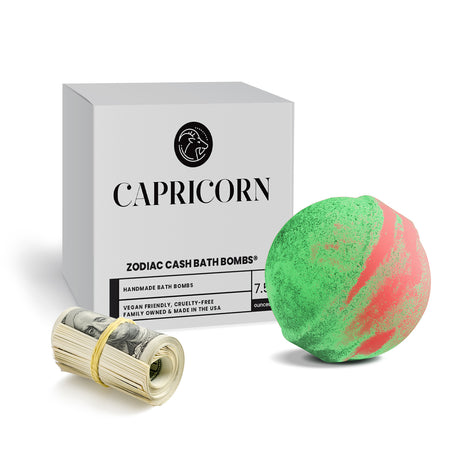 Capricorn Zodiac Cash Bath Bomb