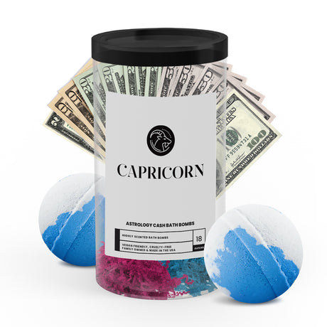 Capricorn Astrology Cash Bath Bombs