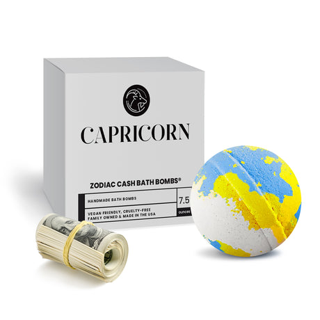 Capricorn Zodiac Cash Bath Bomb