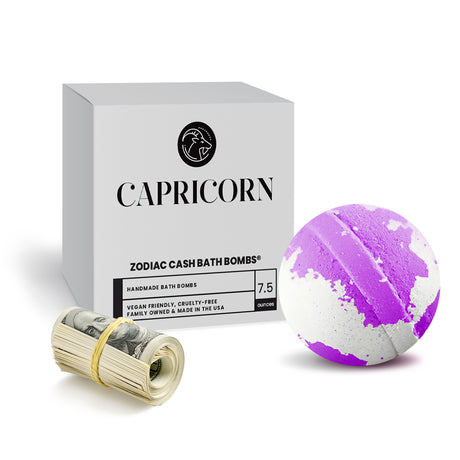 Capricorn Zodiac Cash Bath Bomb