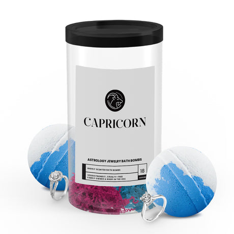 Capricorn Astrology Jewelry Bath Bombs