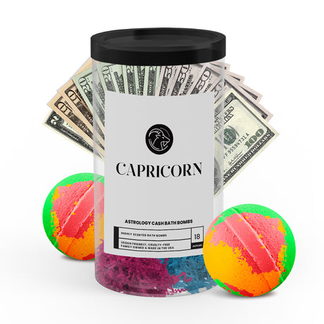 Capricorn Astrology Cash Bath Bombs