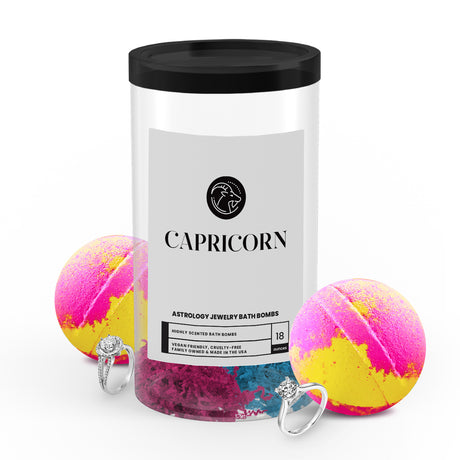 Capricorn Astrology Jewelry Bath Bombs