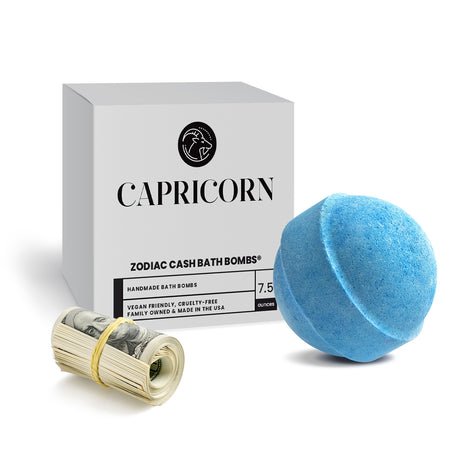 Capricorn Zodiac Cash Bath Bomb