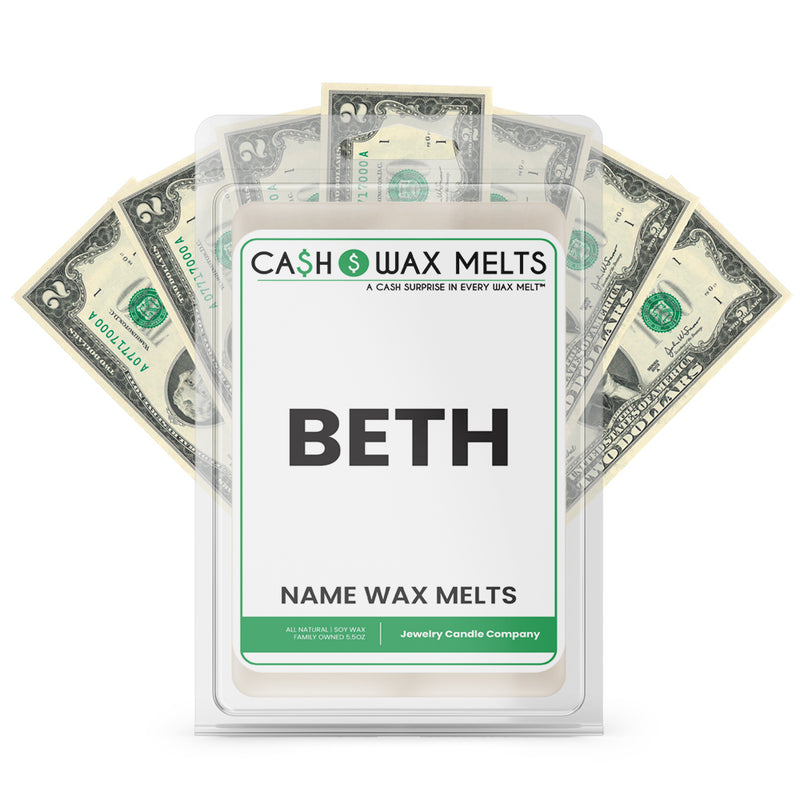 BETH Name Cash Wax Melts
