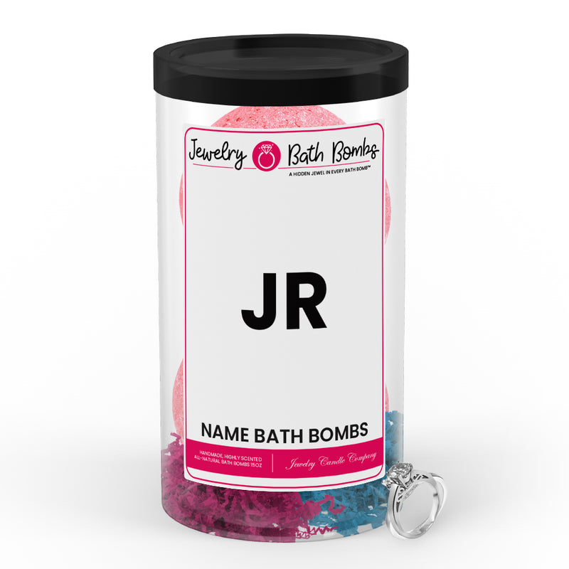 JR Name Jewelry Bath Bomb Tube