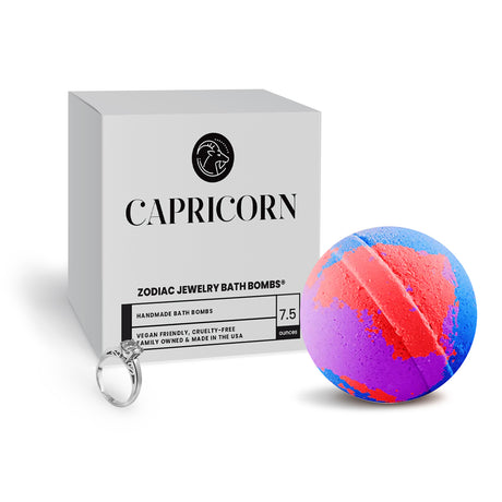 Capricorn Zodiac Jewelry Bath Bomb
