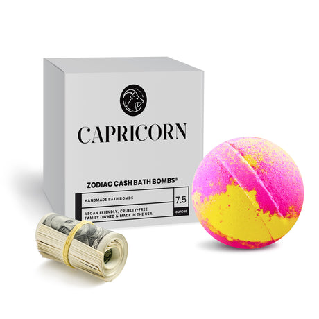 Capricorn Zodiac Cash Bath Bomb