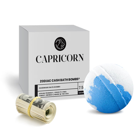 Capricorn Zodiac Cash Bath Bomb