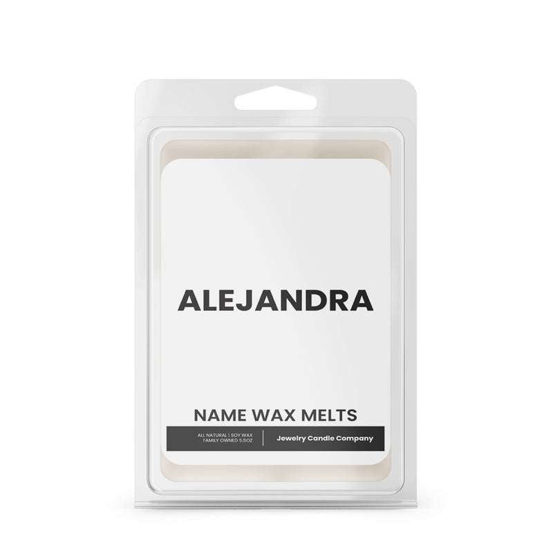 ALEJANDRA Name Wax Melts