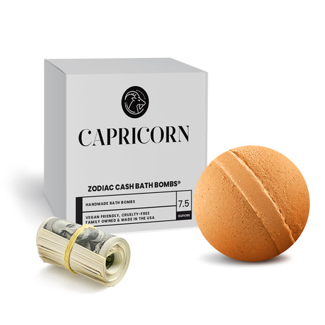 Capricorn Zodiac Cash Bath Bomb