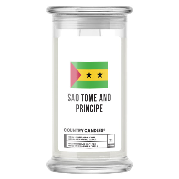 Sao Tome and Principe Country Candles