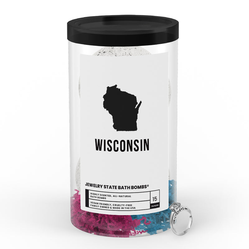 Wisconsin Jewelry State Bath Bombs