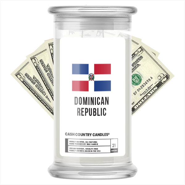 Dominican Replublic Cash Country Candles