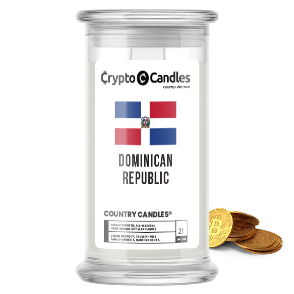 Dominica Republic Country Crypto Candles