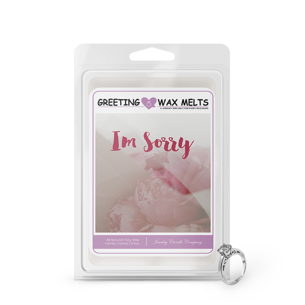 I'm sorry Greetings Wax Melt