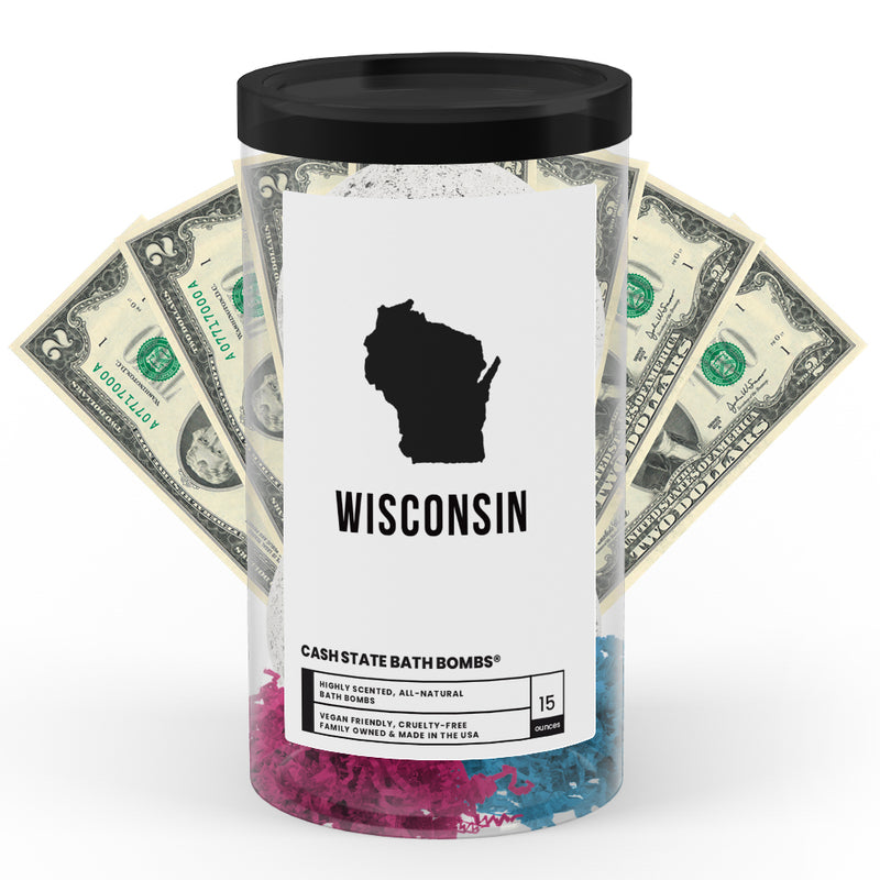 Wisconsin Cash State Bath Bombs