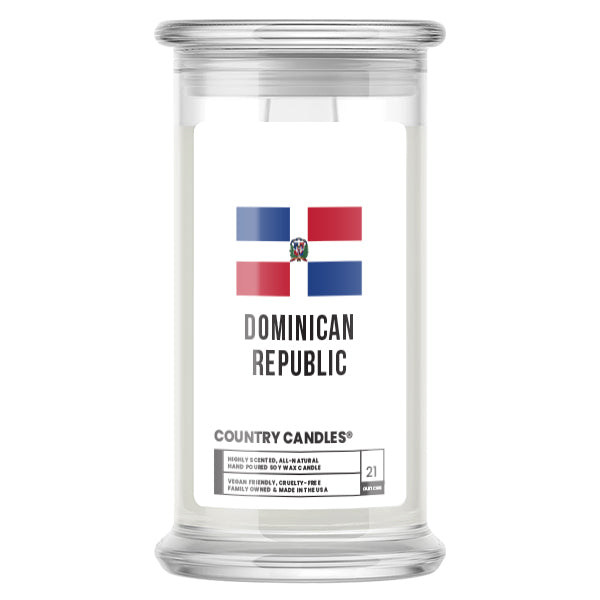 Dominican Replublic Country Candles