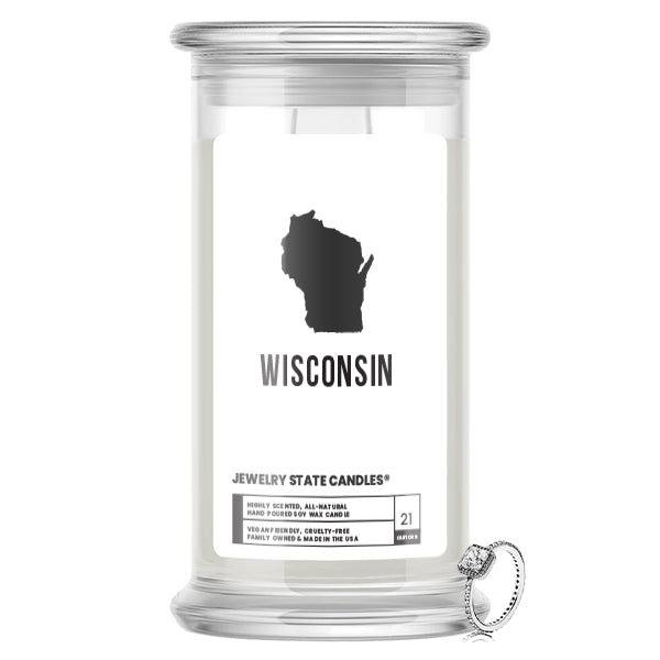 Wisconsin Jewelry State Candles
