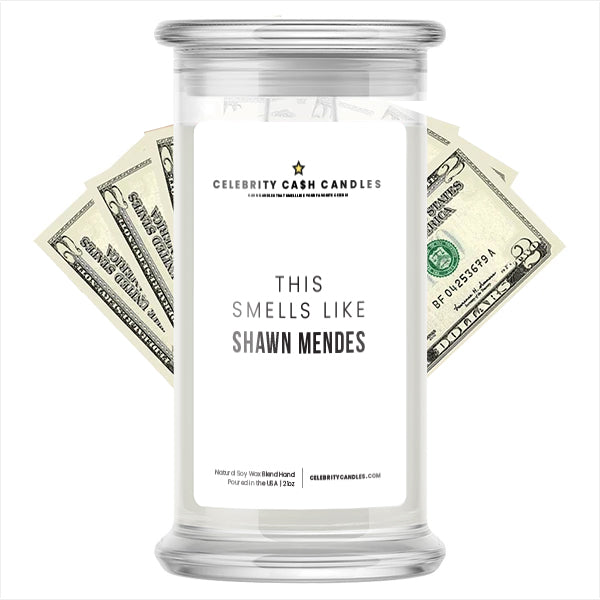 Smells Like Shawn Mendes Cash Candle | Celebrity Candles